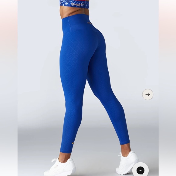 SHEFIT Pants - She Fit Boss Leggings 2 Luxe (XXL) High Rise Compression Fit 7/8 Length Sodalite